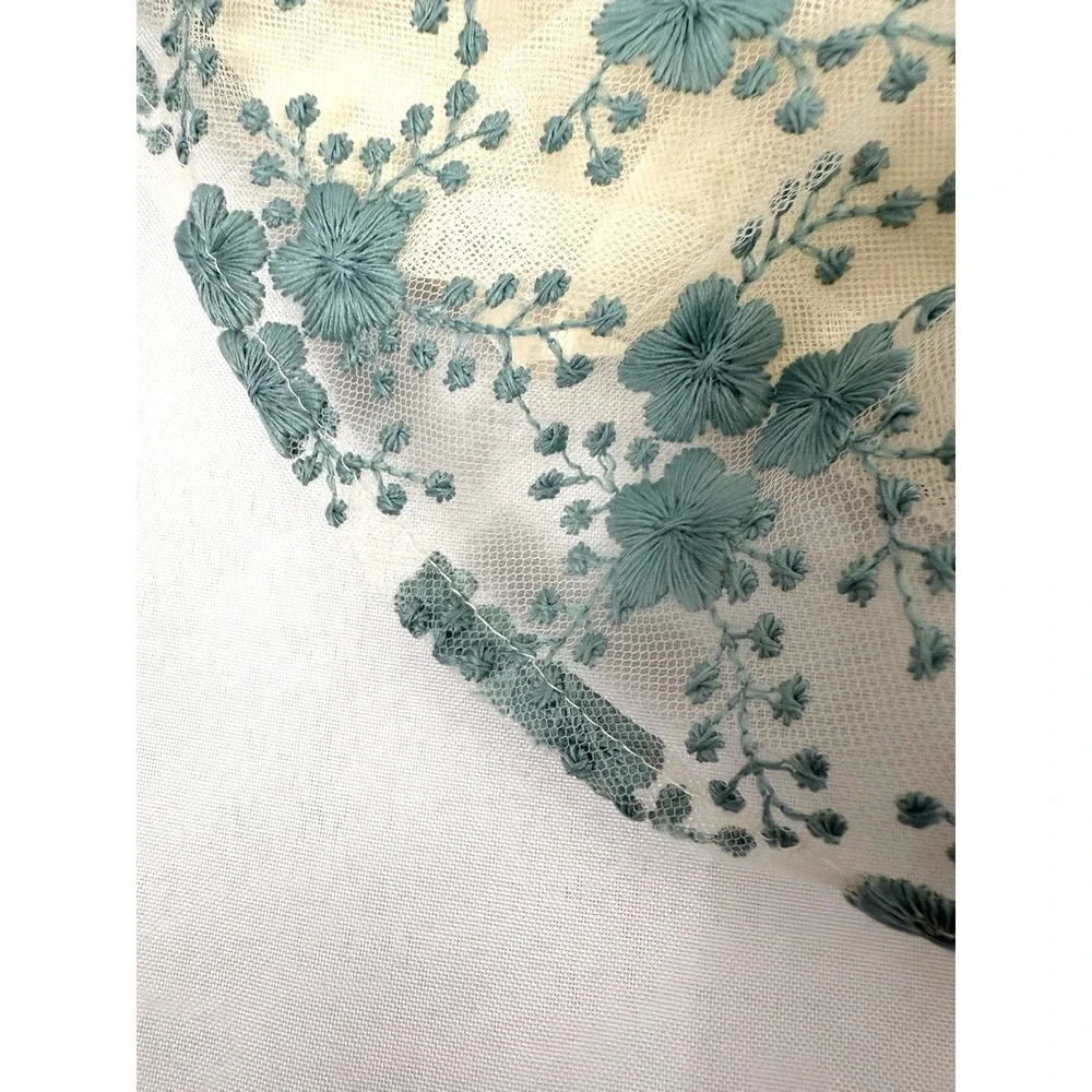 Janie‎ And Jack Special Occasion Floral Fete Tulle Dress Girls Size 6 Wedding